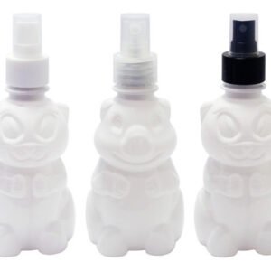 58 Frascos Plásticos Branco Pet 300ml Válvula Spray S Zoo