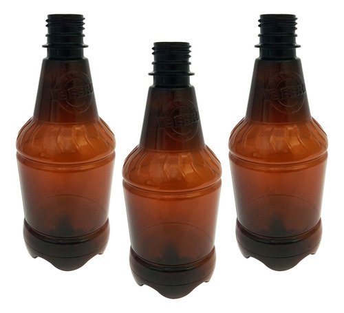 565 Frascos Plástico Âmbar Pet 500ml Válvula Gatilho Gr2 - Imagem 2