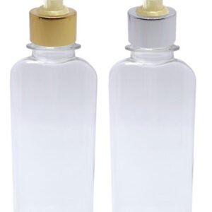 470 Frasco Plástico Cristal Pet 140ml Válv Bico Pato L Aro