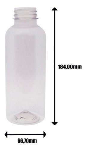 58 Frascos Plástico Cristal Pet 500ml Vazios Sem Tampas Det - Imagem 2
