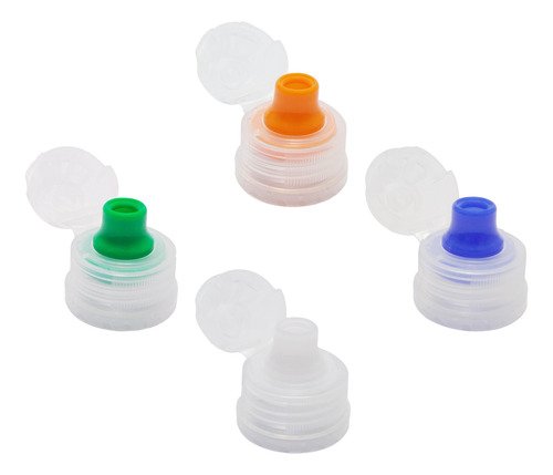 945 Frascos Plástico Âmbar Pet 400ml Tampa Sport Fliptop Min - Imagem 4