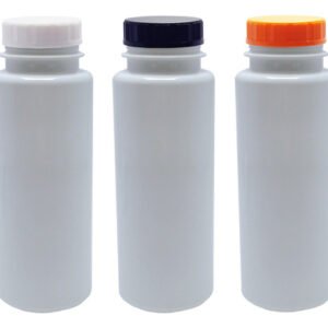 530 Frascos Plástico Branco Pet 200ml Rosca S/ Lacre Con