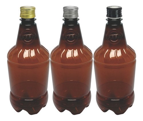 32 Frasco Plástico Âmbar Pet 750ml Tampa Difusor C/ F Gr2