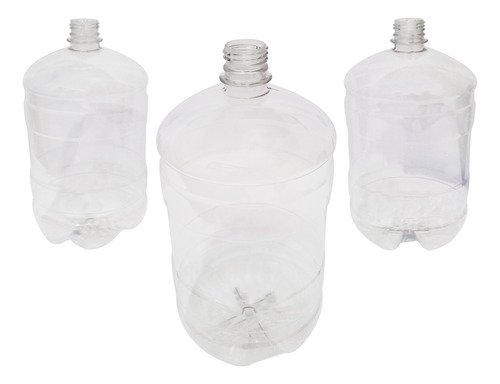 225 Frascos Plásticos Cristal Pet 2l Tampa Dosadora 20ml Gro - Imagem 3