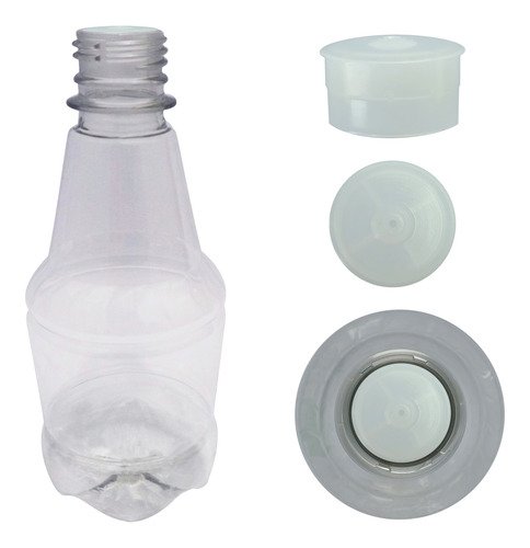 18 Frasco Cristal Pet 300ml Aromatizante Tampa Batoque Gr2 - Imagem 4