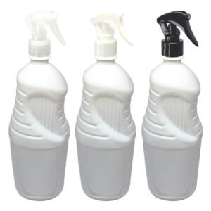 24 Frascos Plástico Branco Pet 2l Com Válv Mini Gatilho Ama