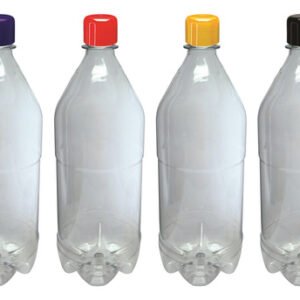 20 Frascos Cristal Pet 1l Aromatizante Tampa Batoque Agu