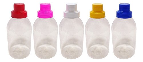 48 Frasco Plástico Cristal Pet 500ml Tamp Dosadora 30ml Sab