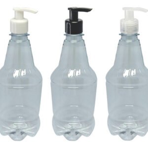 183 Frasco Plástico Cristal 500ml Válvula Bico Pato S Gr2