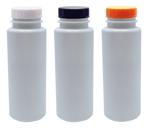104 Frascos Plástico Branco Pet 200ml Rosca S/ Lacre Con