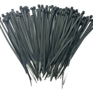 40 Pacote Abraçadeiras De Nylon Preta 2,5x200mm C/ 100 Unid