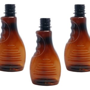 308 Frascos Plástico Ambar Pet 300ml Vazios Sem Tampas Bor