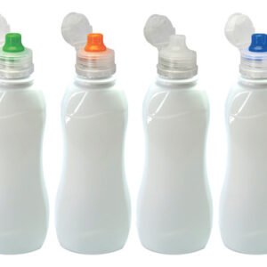 112 Frasco Plástico Branco 200ml Pet Tampa Sport Fliptop Cat