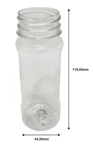 1755 Frasco Plástico Cristal Pet 120ml Tampa Rosca Lacre Con - Imagem 7