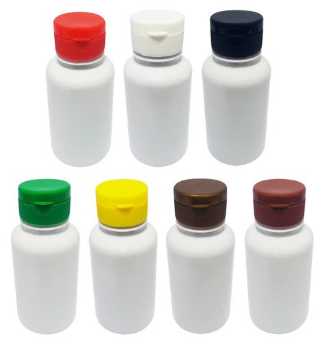 1200 Frascos Plástico Branco Pet 240ml Batoque Fliptop Sup - Imagem 3