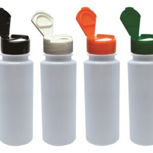 28 Frasco Plástico Branco Pet 200ml Tampa Fliptop Cap Con