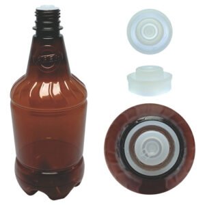 336 Frascos Plástico Âmbar Pet 750ml Batoque 12 Furos Gr2