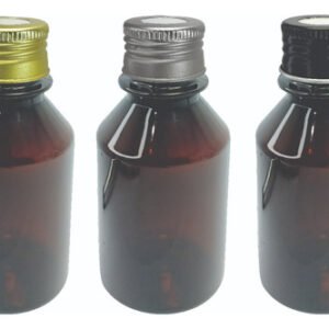 1656 Frasco Plástico Âmbar Pet 120ml Tampa Difusor C/ F Far