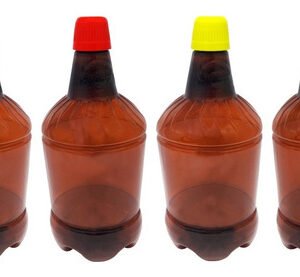 200 Frascos Plástico Âmbar Pet 1,5l Tampa Dosadora 20ml Gr2