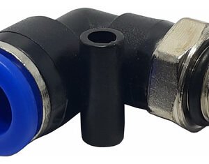 100 Conexão Pneumática Cotovelo Macho Rosca 1/4 X Tubo 10mm