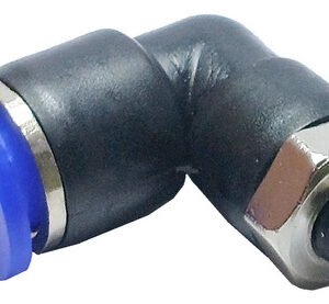100 Conexão Pneumática Cotovelo Macho Rosca M5 X Tubo 8mm