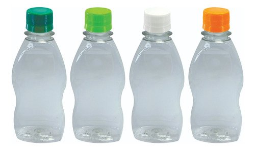 34 Frascos Cristal 190ml Pet C/ Tampa S Batoque Mol - Imagem 2