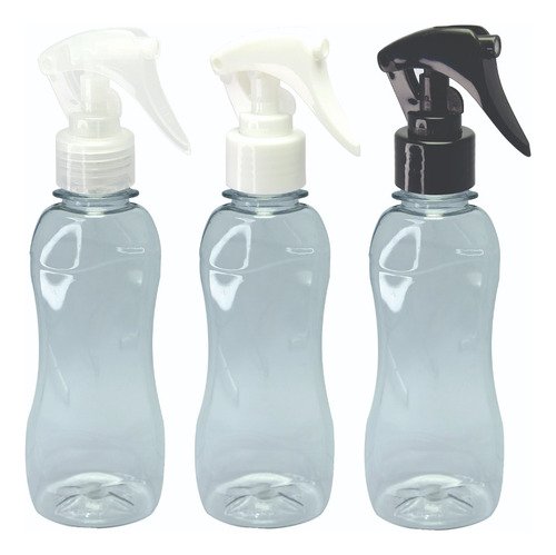 1008 Frasco Plástico Cristal 200ml Pet Válv Mini Gatilho Cat