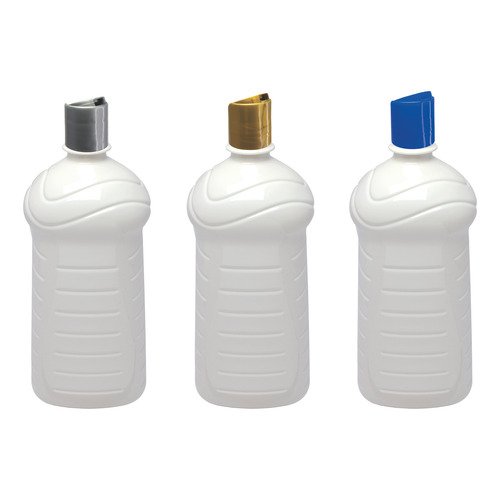 27 Frascos Plástico Branco Pet De 1l Com Tampa Disktop Ama - Imagem 3