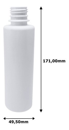 30 Frascos Plástico Branco Pet 250ml Vazios Sem Tampas Cos - Imagem 2