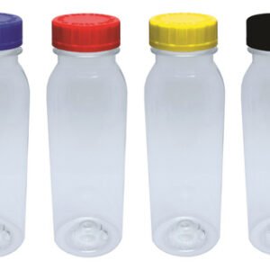 462 Frascos Plásticos Cristal Pet 250ml Com Tampa Child Det