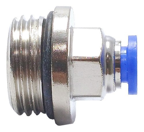 1 Conexão Pneumática Reta Macho Rosca 1/2 X Tubo 6mm