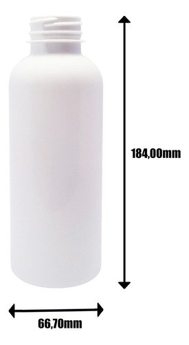 765 Frascos Plástico Branco Pet 500ml Tampa Peneira Det - Imagem 6