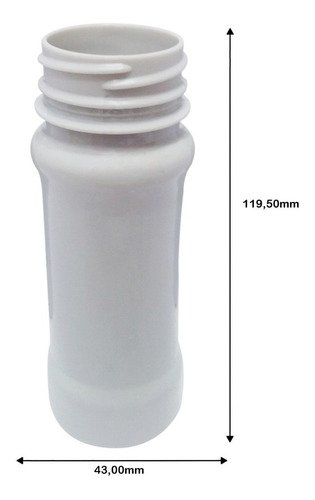 1755 Frascos Plásticos Branco Pet 120ml Com Tampa Child Con - Imagem 6