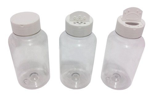 1200 Frascos Plástico Cristal Pet 240ml Tempero Fliptop Sup - Imagem 5