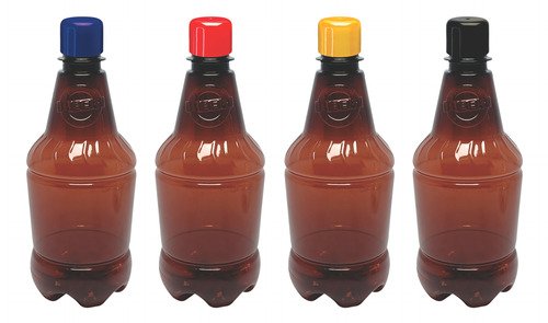 40 Frascos Âmbar Pet 500ml Aromatizante Tampa Batoque Gr2