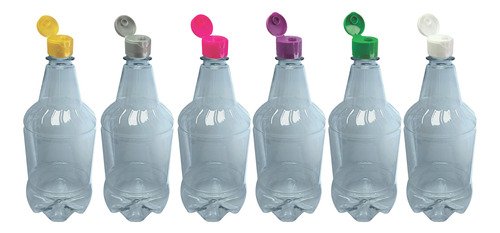 336 Frascos Plástico Cristal Pet 750ml Batoque Fliptop Gr2 - Imagem 3