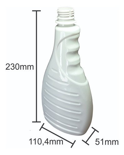 400 Frascos Branco Pet 500ml Tampa Sport Fliptop Bor - Imagem 6