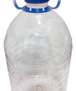 63 Galão Plástico Cristal Pet De 5l Vazios Tampa Lacre Alça