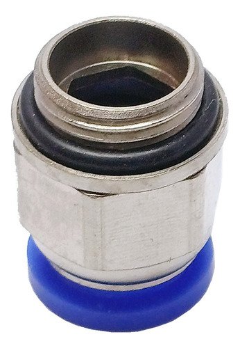 1 Conexão Pneumática Reta Macho Rosca 3/8 X Tubo 12mm - Imagem 2