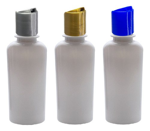 336 Frasco Plástico Branco Pet 140ml Tampa Disktop Aro - Imagem 3