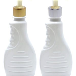 12 Frasco Plástico Branco Pet 300ml Válvula Bico Pato L Bor