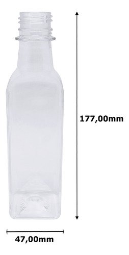 211 Frasco Plástico Cristal Pet 250ml Tampa Difusor C/ F Aze - Imagem 4