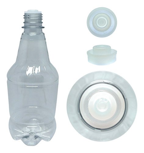 336 Frascos Plástico Cristal Pet 750ml Batoque 12 Furos Gr2