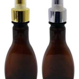 1134 Frascos Plásticos Âmbar Pet 200ml Válvula Spray L Mol