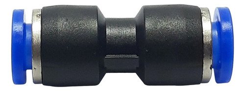 1 Conexão Pneumática Uniao Reta Tubo 6mm - Imagem 3