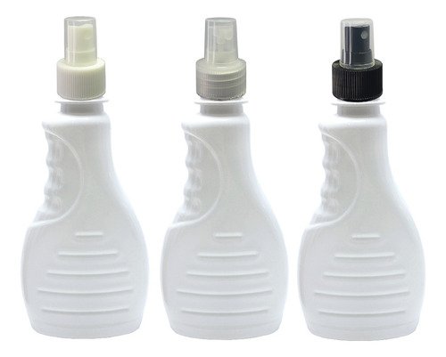 924 Frasco Plástico Branco Pet 300ml Válvula Spray S Bor