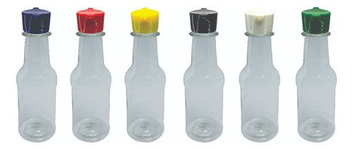 259 Frascos Cristal Pet 150ml Tampa Rosca 2 Bicos Pi2 - Imagem 2