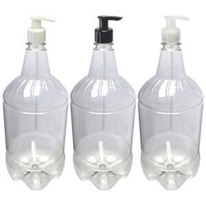 30 Frascos Plástico Cristal Pet 1,5l Válvula Bico Pato S Gr2