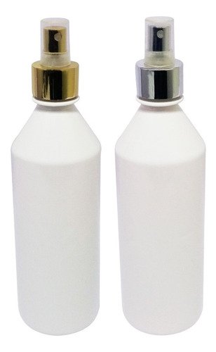 765 Frascos Plásticos Branco Pet 500ml Válvula Spray L Cos