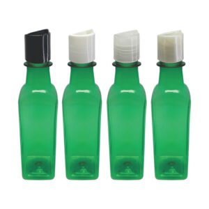 27 Frascos Plástico Verde Pet 250ml Com Tampa Disktop Aze